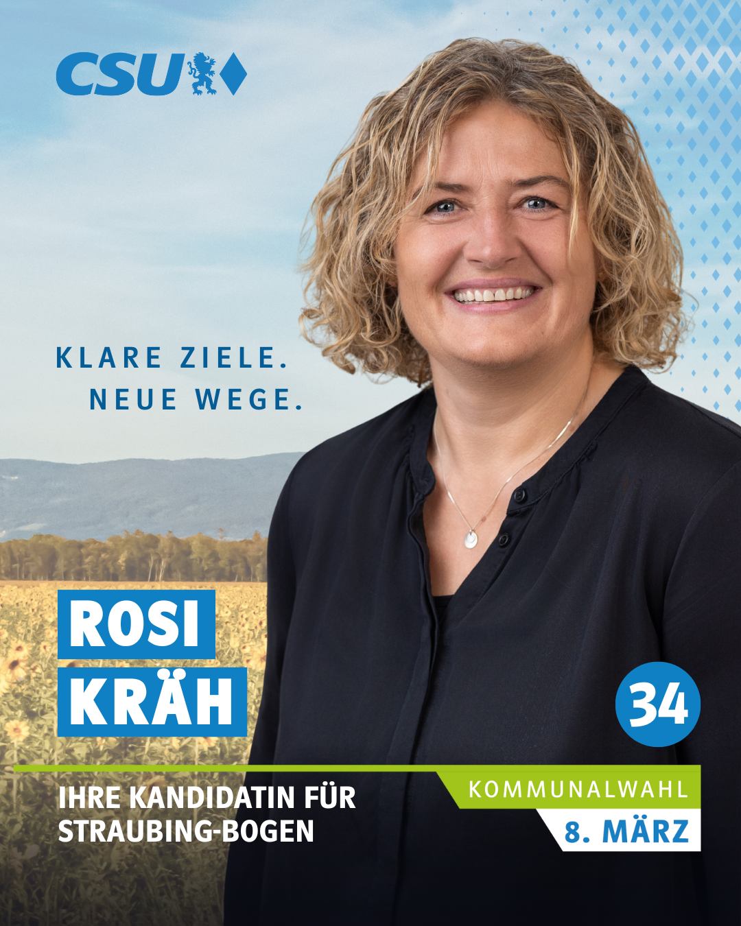 Rosi Kräh, Kreistagskandidatin